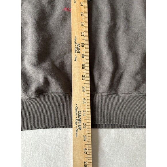 Moussy Sweatshirt Womens Free One Size Japanese Design Pixel Video Game Gray - Picture 9 of 9